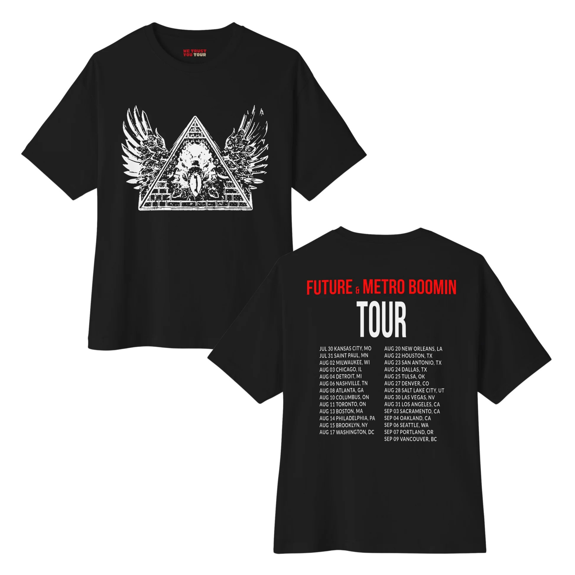 Pyramid of Kings Tour Dates T-shirt