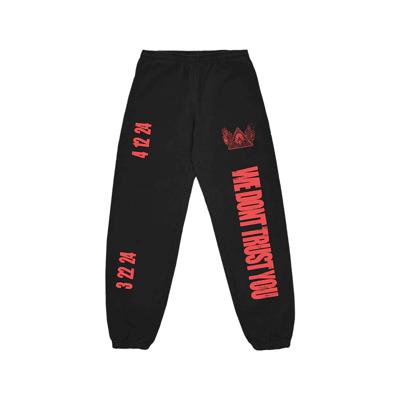 WDTY SWEATPANTS BLACK